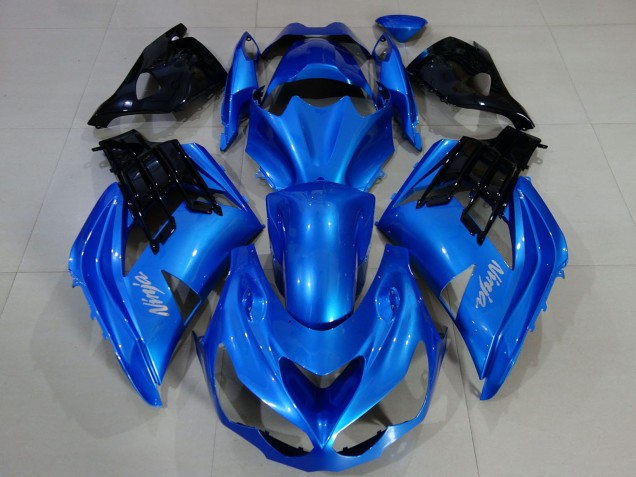 2012-2024 Kawasaki ZX14R Motorcycle Fairings - Blue Black Canada for Sale