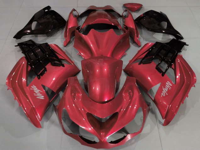 2012-2024 Kawasaki ZX14R Motorcycle Fairings - Red Black Canada for Sale