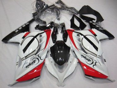 2013-2024 Kawasaki Ninja 300 Motorcycle Fairings - Glossy White Red Black Canada for Sale