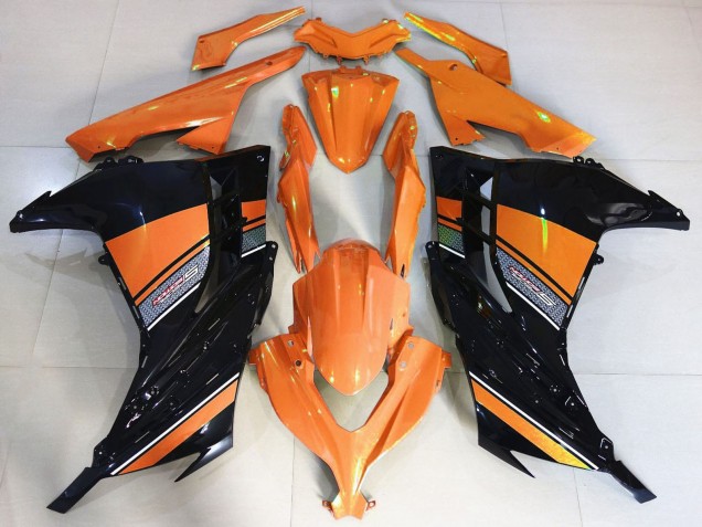 2013-2024 Kawasaki Ninja 300 Motorcycle Fairings - Orange Black Canada for Sale