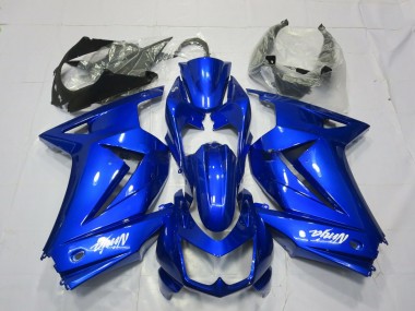 2008-2012 Kawasaki Ninja 250 Motorcycle Fairings - Blue White Ninja Canada for Sale