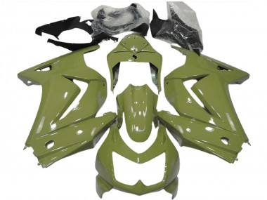 2008-2012 Kawasaki Ninja 250 Motorcycle Fairings - Olive Green Canada for Sale
