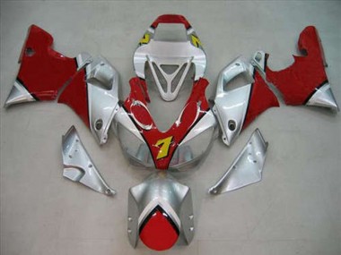 1998-1999 Yamaha R1 Motorcycle Fairings - Silver Red Yellow 7 Canada for Sale