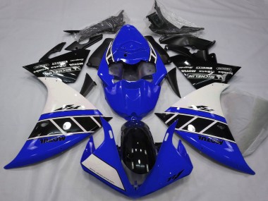 2012-2014 Yamaha R1 Motorcycle Fairings - White Blue Glossy Black Canada for Sale
