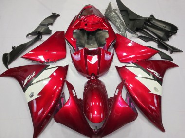 2012-2014 Yamaha R1 Motorcycle Fairings - Red White Canada for Sale