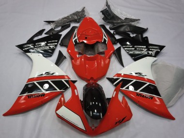 2012-2014 Yamaha R1 Motorcycle Fairings - Red White Glossy Black Canada for Sale