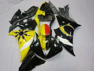 2012-2014 Yamaha R1 Motorcycle Fairings - Yellow Black Red Canada for Sale