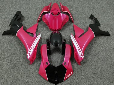 2015-2019 Yamaha R1 Motorcycle Fairings - Hot Pink White Glossy Black Canada for Sale