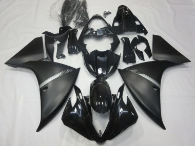 2012-2014 Yamaha R1 Motorcycle Fairings - Glossy Black Matte Black Silver Canada for Sale