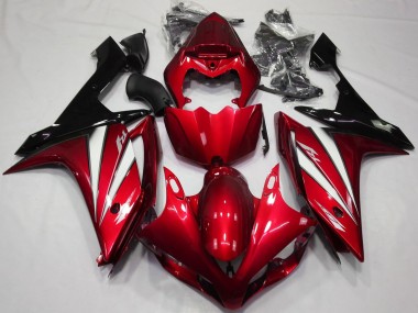 2007-2008 Yamaha R1 Motorcycle Fairings - Red White Black Canada for Sale