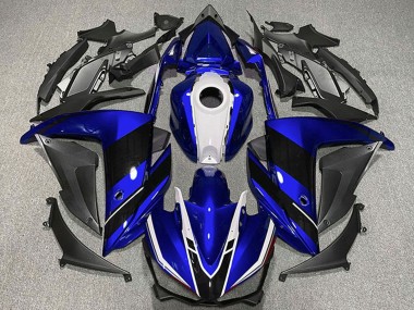 2015-2018 Yamaha R3 Motorcycle Fairings - Blue White Black Canada for Sale