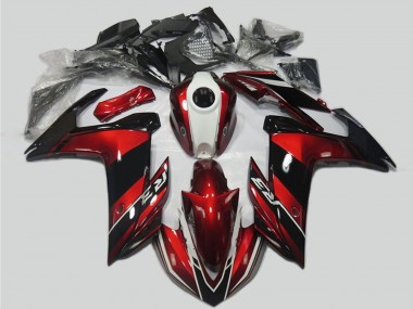 2015-2018 Yamaha R3 Motorcycle Fairing Kits - Red White Glossy Black Canada for Sale