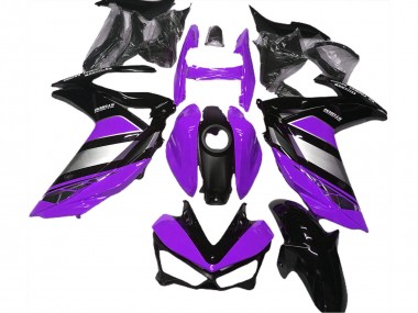 2015-2018 Yamaha R3 Motorcycle Fairings - Purple Silver Glossy Black Canada for Sale