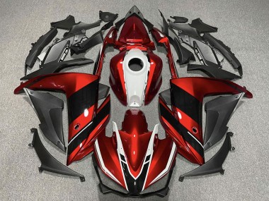2015-2018 Yamaha R3 Motorcycle Fairings - Red White Glossy Black Canada for Sale