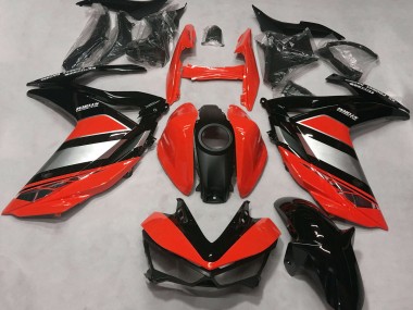2015-2018 Yamaha R3 Motorcycle Fairings - Red Silver Glossy Black Canada for Sale