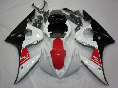 2005 Yamaha R6 Motorcycle Fairing - White Red Black Canada for Sale