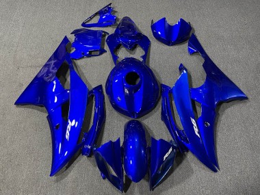 2008-2016 Yamaha R6 Motorcycle Fairings - Blue Canada for Sale