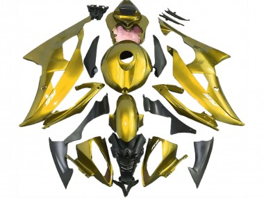 2008-2016 Yamaha R6 Motorcycle Fairings - Yellow Canada for Sale