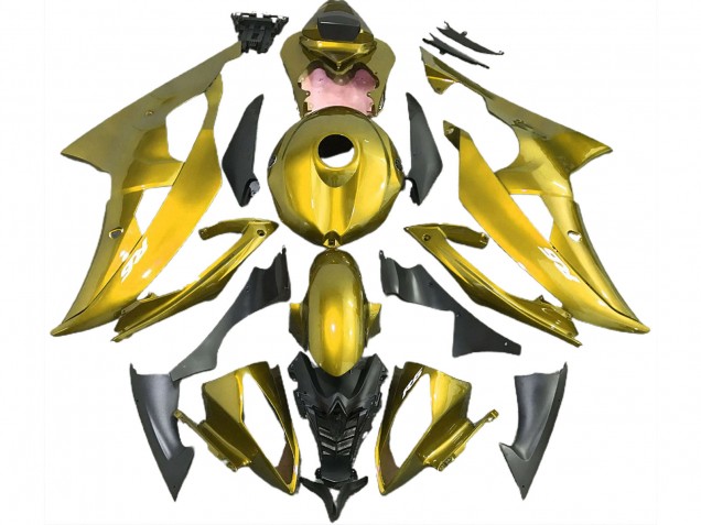 2008-2016 Yamaha R6 Motorcycle Fairings - Yellow Canada for Sale