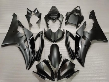 2008-2016 Yamaha R6 Bike Fairings - Glossy Black Matte Black Canada for Sale