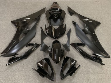 2008-2016 Yamaha R6 Motorcycle Fairing Kits - Glossy Black Matte Black Canada for Sale