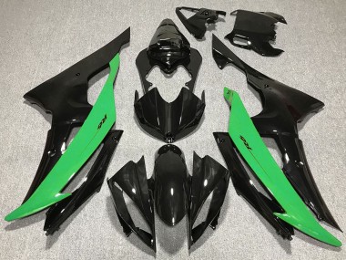 2008-2016 Yamaha R6 Motorcycle Fairing - Green Glossy Black Canada for Sale