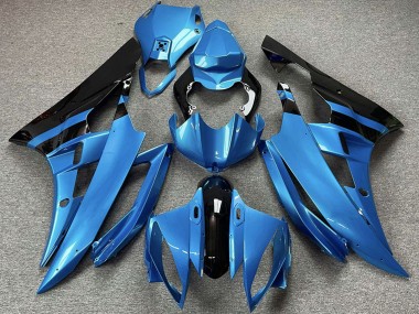 2006-2007 Yamaha R6 Motorcycle Fairings - White Blue Red Green Dunlop Wudy Michelin Motul Canada for Sale