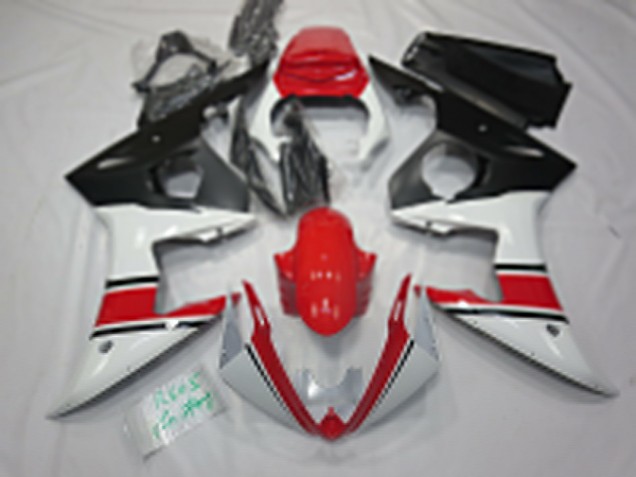 2005 Yamaha R6 Motorcycle Fairings - White Red Black Canada for Sale