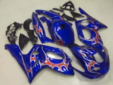 1996-2007 Yamaha YZF600R Thundercat Motorcycle Fairings - Blue Red Canada for Sale