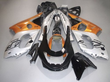 1996-2007 Yamaha YZF600R Thundercat Motorcycle Fairings - Silver Orange Black Canada for Sale
