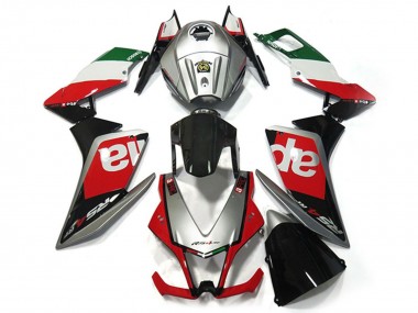 2012-2018 Aprilia RS4 125 Motorcycle Fairings - Silver Red Green Glossy Black OEM Style Canada for Sale