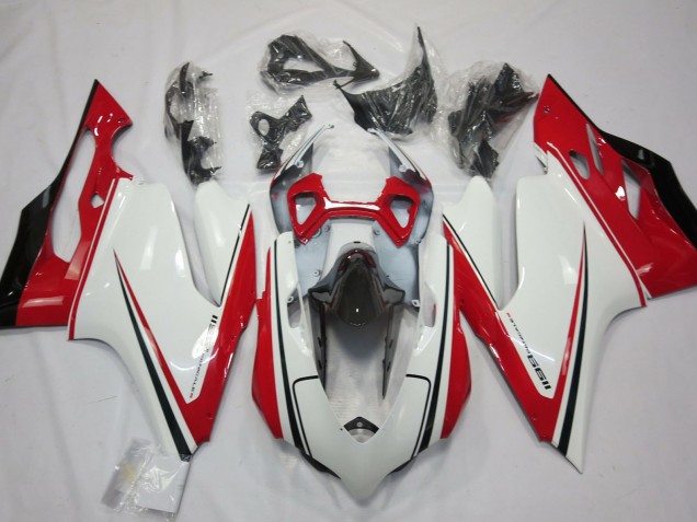 2011-2014 Ducati 1199 Motorcycle Fairing - White Red Black Green Canada for Sale