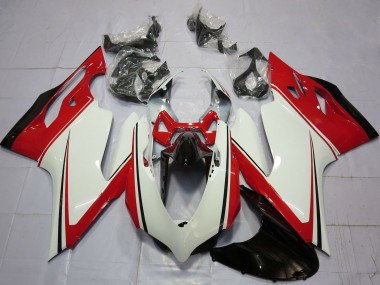 2011-2014 Ducati 899 1199 Motorcycle Fairings - White Red Green Glossy Black Canada for Sale