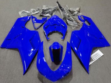 2007-2014 Ducati 1098 Motorcycle Fairings - Glossy Blue Plain Canada for Sale
