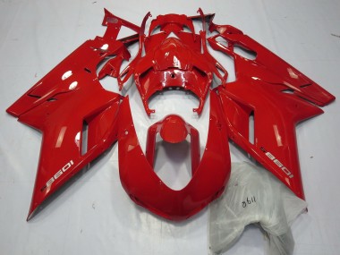 2007-2014 Ducati 1098 Motorcycle Fairings - Red Canada for Sale