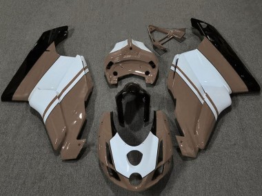 2003-2004 Ducati 749 999 Motorcycle Fairings - White Brown Glossy Black Canada for Sale