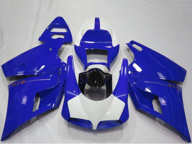 1993-2005 Ducati 916 Motorcycle Fairings - Blue Glossy Black Canada for Sale