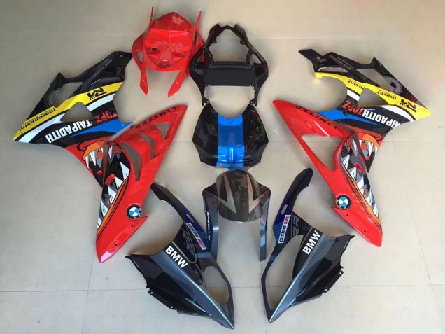 2009-2014 BMW S1000RR Motorcycle Fairings - Yellow Blue Red Black Shark Canada for Sale