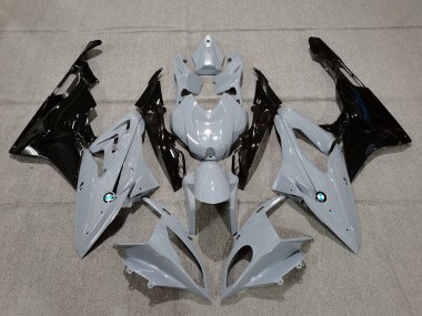 2015-2016 BMW S1000RR Motorcycle Fairings - Nardo Grey Glossy Black Canada for Sale