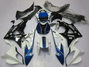 2017-2018 BMW S1000RR Motorcycle Fairings - White Blue Glossy Black Canada for Sale