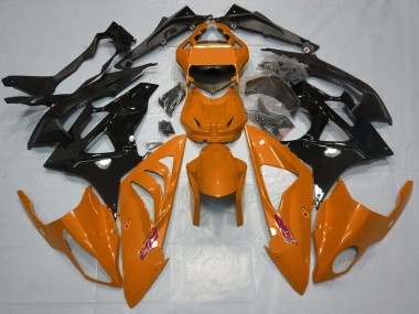 2015-2016 BMW S1000RR Motorcycle Fairings - Orange Glossy Black Canada for Sale