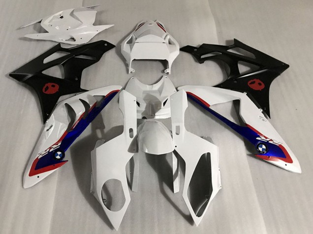 2015-2016 BMW S1000RR Motorcycle Fairings - White Red Blue Matte Black Canada for Sale