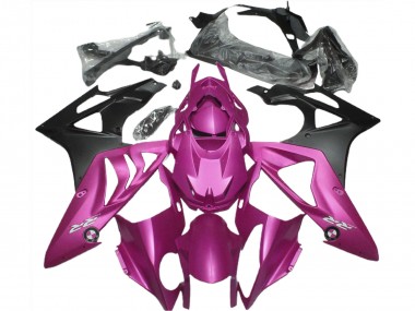 2009-2014 BMW S1000RR Motorcycle Fairings - Hot Pink Matte Black Canada for Sale