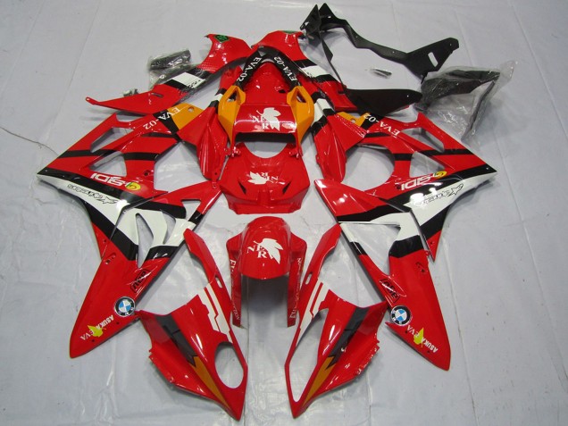 2017-2018 BMW S1000RR Motorcycle Fairings - Red White Black Canada for Sale