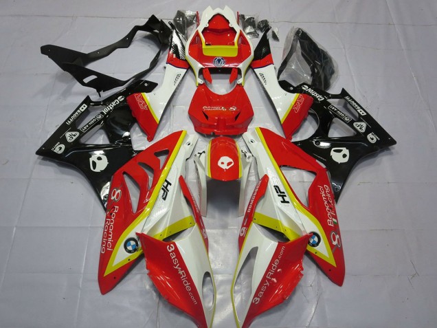 2009-2014 BMW S1000RR Motorcycle Fairings - White Red Yellow Glossy Black Canada for Sale
