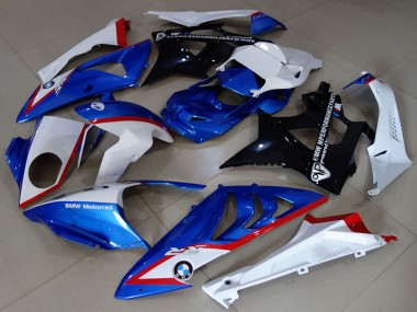 2009-2014 BMW S1000RR Motorcycle Fairings - White Red Blue Glossy Black Canada for Sale