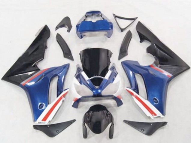 2006-2008 Triumph Daytona 675 Motorcycle Fairings - Blue White Red Glossy Black Canada for Sale