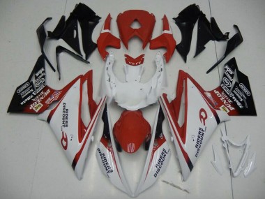 2013-2016 Triumph Daytona 675 Motorcycle Fairing - White Red Glossy Black Canada for Sale