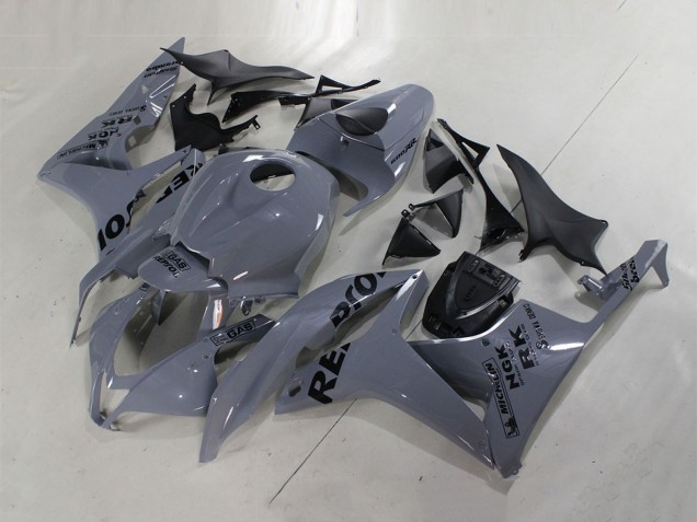 2007-2008 Honda CBR600RR Motorcycle Fairings - Nardo Grey Black Repsol Canada for Sale