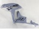 2007-2008 Honda CBR600RR Motorcycle Fairings - Nardo Grey Black Repsol Canada for Sale